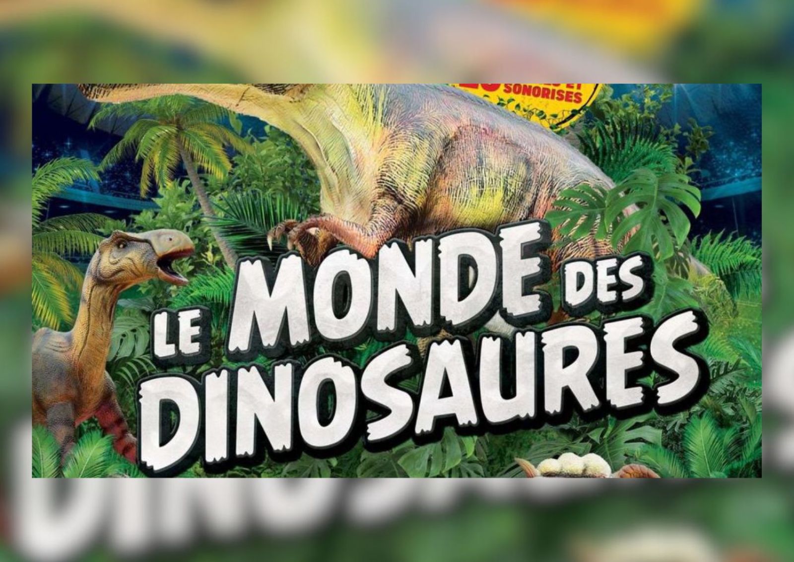 Le monde des dinosaures