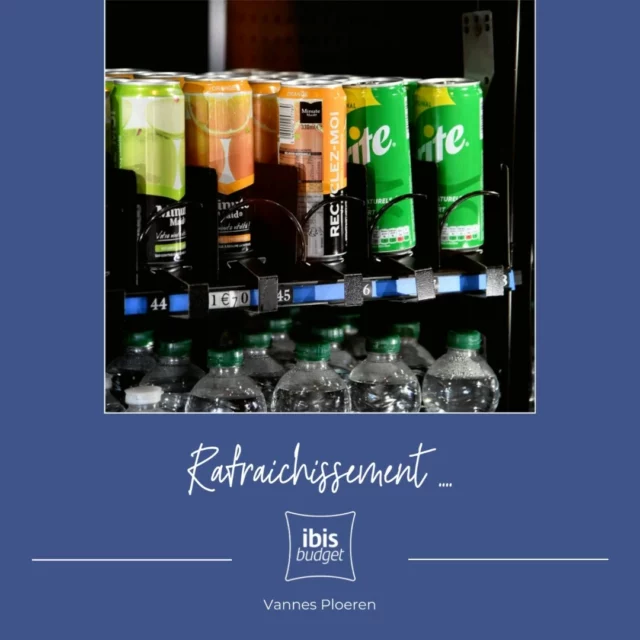 ☀️ Pause fraîcheur à Vannes ? On a ce qu’il vous faut ! 🧃❄️

Cet été, entre deux balades dans le Golfe du Morbihan ou sur la route des vacances, faites une halte à l’ibis Budget Vannes Ploeren… et profitez de notre distributeur de boissons fraîches pour vous désaltérer à tout moment de la journée.

🥤 Eaux pétillantes, jus de fruits, sodas bien frais… il y en a pour tous les goûts. Accessible 24h/24, c’est le compagnon idéal pour vos arrivées tardives, vos départs matinaux ou vos envies de fraîcheur après une journée bien remplie.

📍Un petit plus simple et pratique, comme on les aime, pour un été tout en légèreté !

#IbisBudgetVannes #VannesPloeren #PauseFraîcheur #DistributeurBoissons #VoyagerMalin #EtéEnBretagne #IbisBudget #ConfortAccessible #EscapadeBretonne #SurLaRouteDesVacances