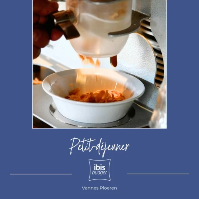 🌞 Commencez la journée du bon pied à Vannes ! 🥐☕

À l’ibis Budget Vannes Ploeren, le petit-déjeuner est simple, complet et plein de bonnes ondes pour démarrer vos journées d’été.

🍞 Viennoiseries croustillantes, pain frais, confitures, compotes, fromages, yaourts, boissons chaudes et jus de fruits… un buffet généreux vous attend chaque matin, pour faire le plein d’énergie avant de partir explorer le Golfe du Morbihan ou reprendre la route.

🕖 Servi dès les premières heures, il s’adapte à tous les rythmes — lève-tôt, vacanciers, pros en déplacement ou familles en escapade !

📍Un bon moment, dans une ambiance détendue, à deux pas de Vannes.

#IbisBudgetVannes #PetitDéjeunerInclus #BienCommencerLaJournée #VannesPloeren #IbisBudget #ConfortEssentiel #EtéEnBretagne #GolfeDuMorbihan #BonMatinBonVoyage