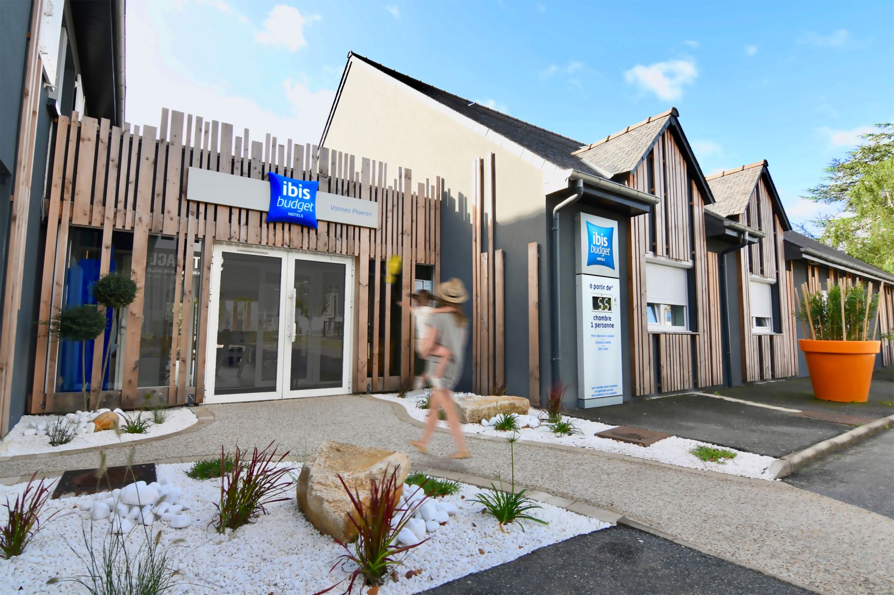 Accueil h&ocirc;tel Ibis Budget Vannes Ploeren